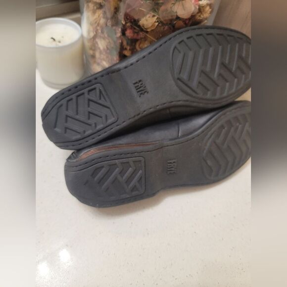 FRYE Mens Leather Loafers Lewis Venetian Size 10 - Picture 7 of 15